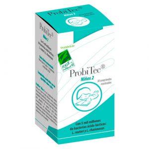 ProbiTec Niños 2 30 comprimidos masticables de 100% Natural
