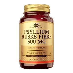 Fibra de cáscara de Psyllium 200 cápsulas de Solgar