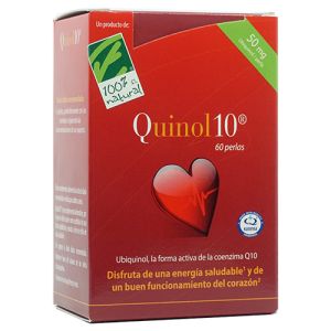 Quinol 10 50 mg de 100% Natural (60 cápsulas)