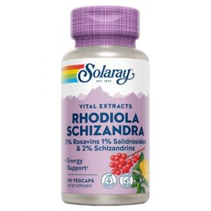 Rhodiola & Schizandra de Solaray