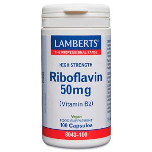 Riboflavina 50 mg de Lamberts