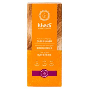 Tinte Natural Rubio Medio de Khadi