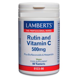 Rutina y Vitamina C 500 mg de Lamberts