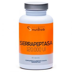 Serrapeptasa 120.000 UI de Nutilab