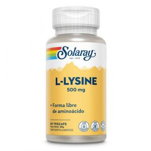 L-Lisina 500 mg de Solaray