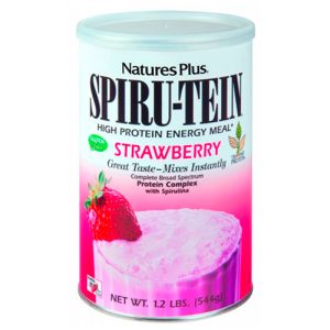 Spiru-Tein Fresa de Nature's Plus (544 gramos)