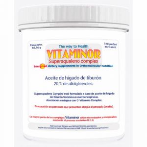 Supersqualeno Complex de Vitaminor - 120 cápsulas