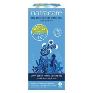 Tampón Ecológico Regular con Aplicador Natracare