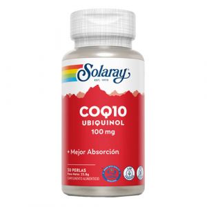Ubiquinol CoQ-10 100 mg de Solaray