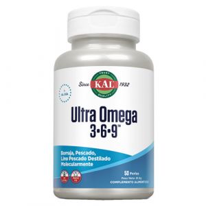 Ultra Omega 3-6-9 de KAL - 50 cápsulas