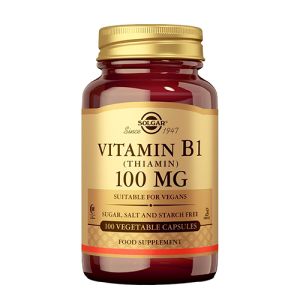 Vitamina B1 (tiamina) 100 mg Solgar