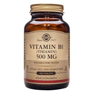 Vitamina B1 (tiamina) 500 mg de Solgar