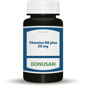 Vitamina B6 Plus 20 mg de Bonusan