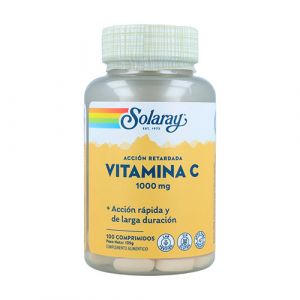 Vitamina C 1000 mg de Solaray (100 comprimidos)