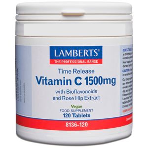 Vitamina C 1500 mg Liberación Sostenida de Lamberts