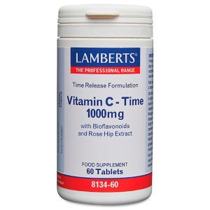 Vitamina C 1000 mg Liberación Sostenida de Lamberts - 60 comprimidos