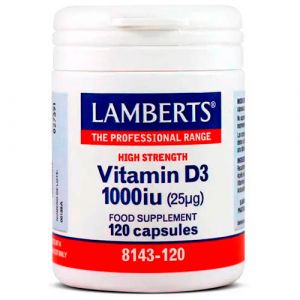 Vitamina D3 1000 UI de Lamberts