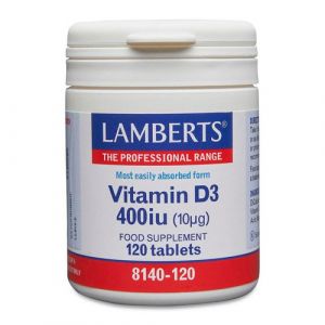 Vitamina D3 400 UI de Lamberts