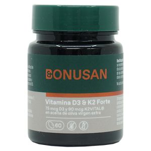 Vitamina D3 & K2 de Bonusan