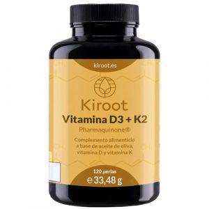 Vitamina D3 y K2 de Kiroot