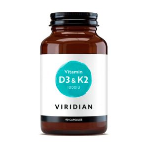 Vitamina D3 y K2 1000 UI de Viridian