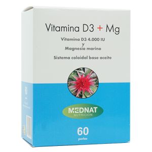 Vitamina D3+Mg de Mednat