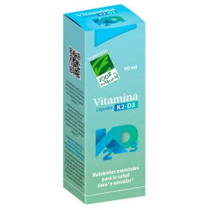 Vitamina K2 + D3 líquida de 100% Natural